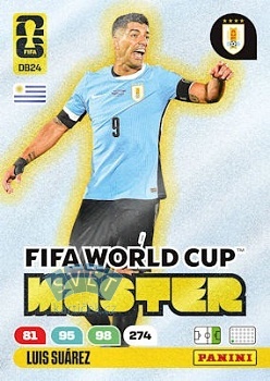 Luis Suarez Uruguay Panini FIFA World Cup 2026 Adrenalyn XL FIFA World Cup Master #DB24